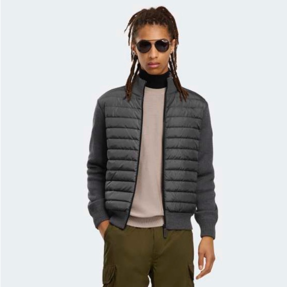 CANADA GOOSE 🇨🇦 HyBridge Knit Down Jacket (Black Label)